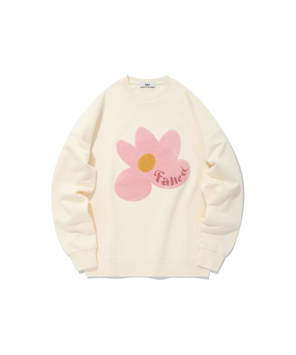 FALLETT Boucle Flower Sweatshirt