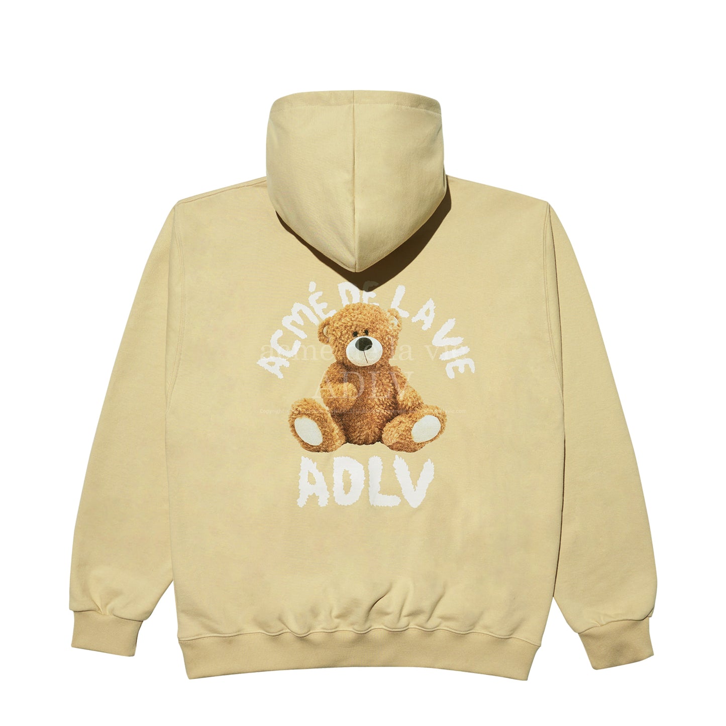 ADLV TEDDY BEAR (BEAR DOLL) HOODIE BEIGE