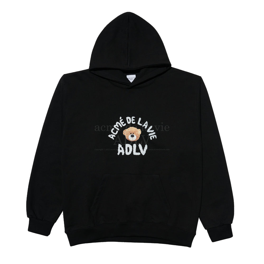 【IN STOCK】ADLV TEDDY BEAR (BEAR DOLL) HOODIE BLACK