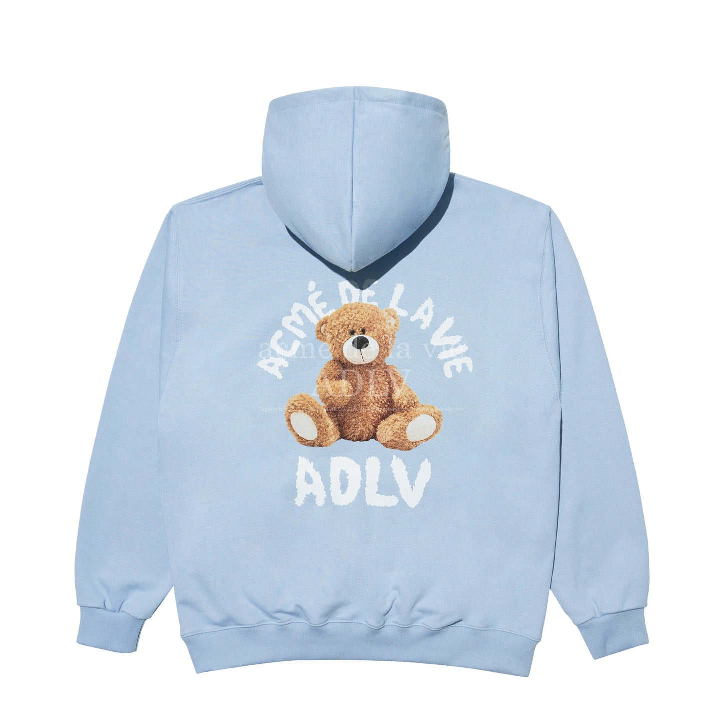 ADLV TEDDY BEAR (BEAR DOLL) HOODIE SKYBLUE