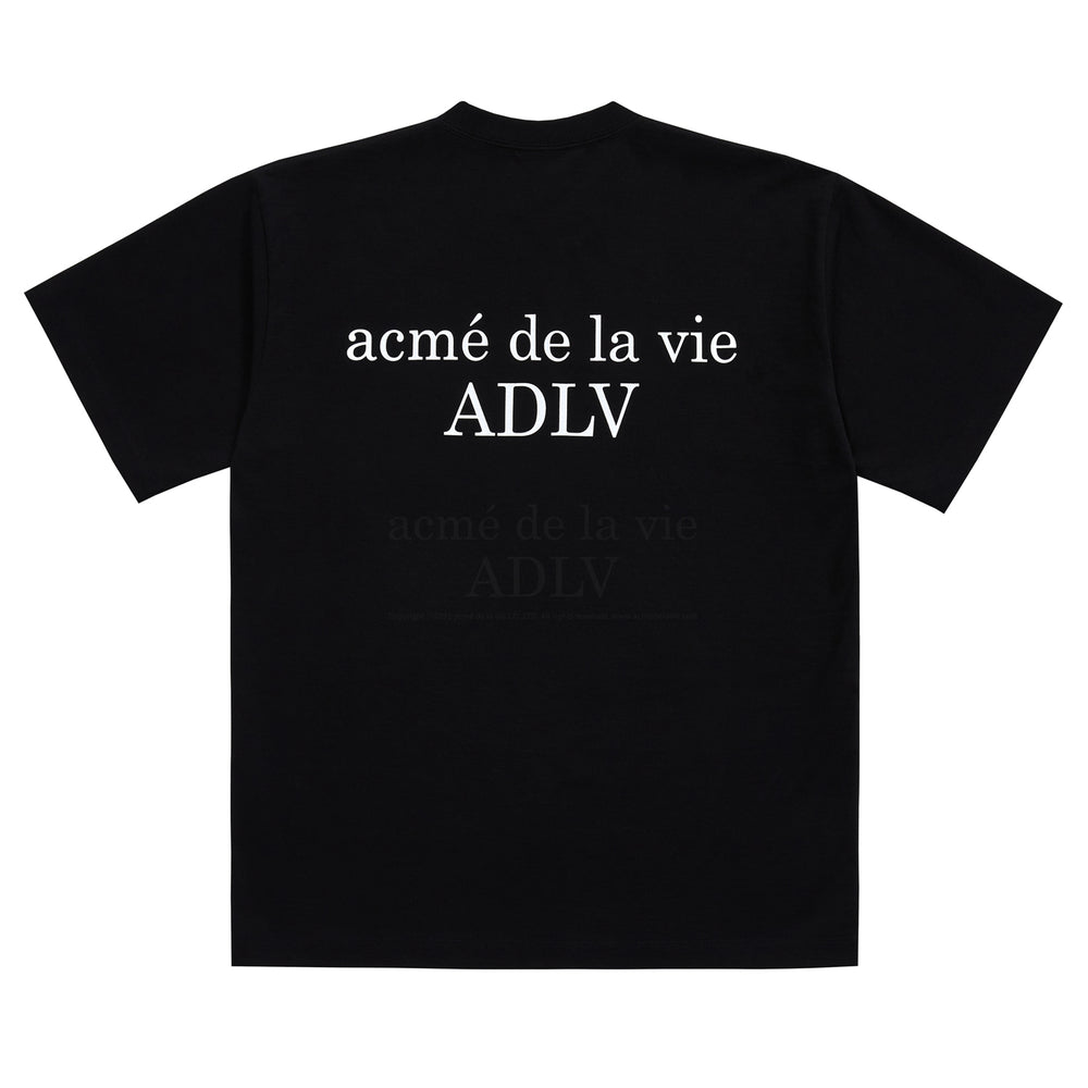 【IN STOCK】ADLV BABY FACE SHORT SLEEVE T-SHIRT BLACK BUBBLE