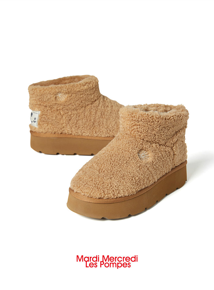 MARDI BOUCLE UGG BOOTS_CHESTNUT