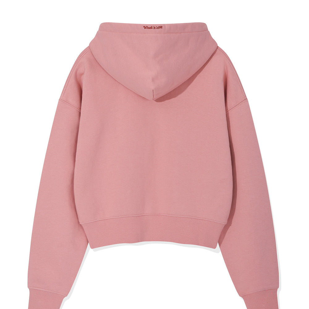 
                  
                    Flory Wappen Crop Hood Pink
                  
                