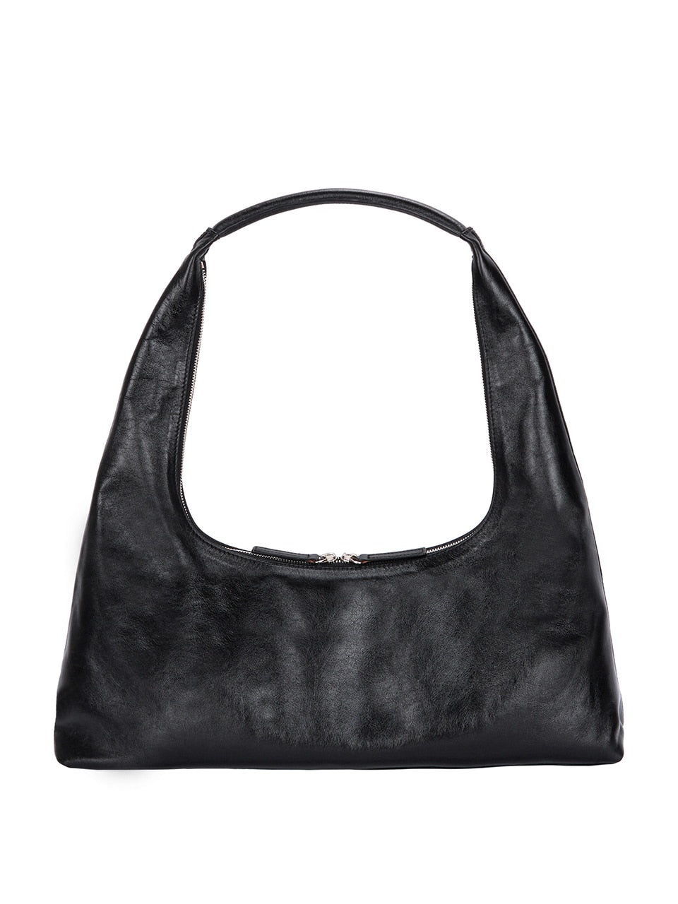 MARGESHERWOOD HOBO LARGE_black glossy plain