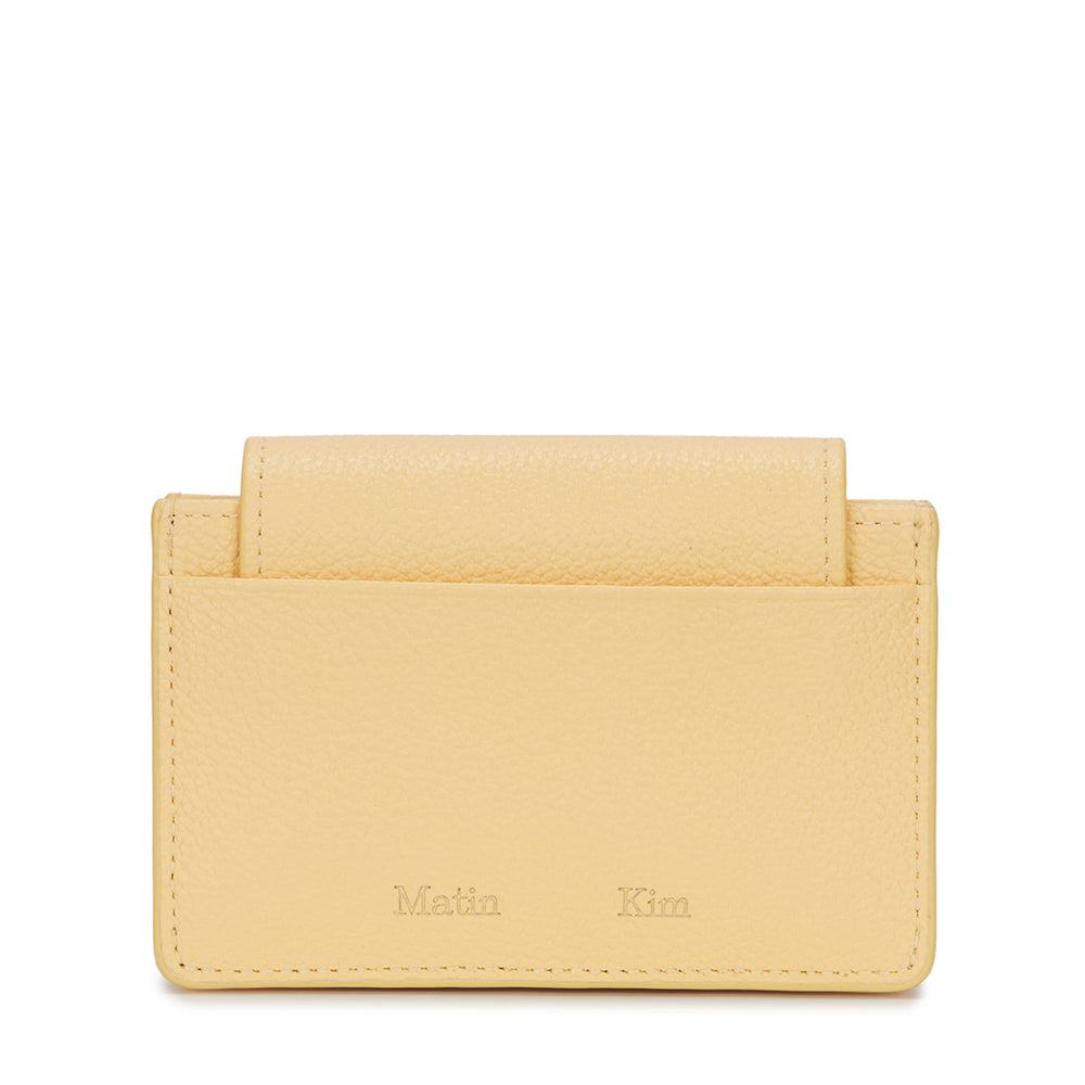 
                  
                    MATIN KIM ACCORDION WALLET IN LIGHT YELLOW
                  
                