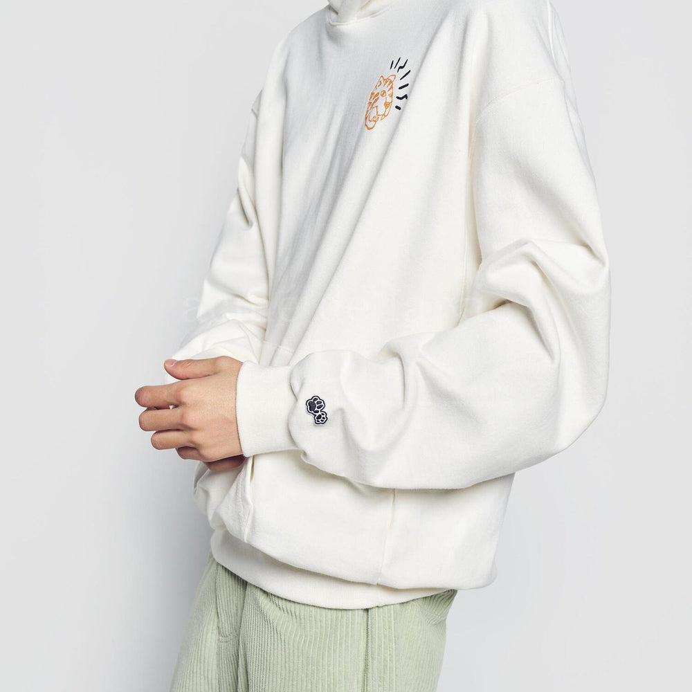 
                  
                    HOSHI X ADLV TIGER SKETCH HOODIE CREAM
                  
                