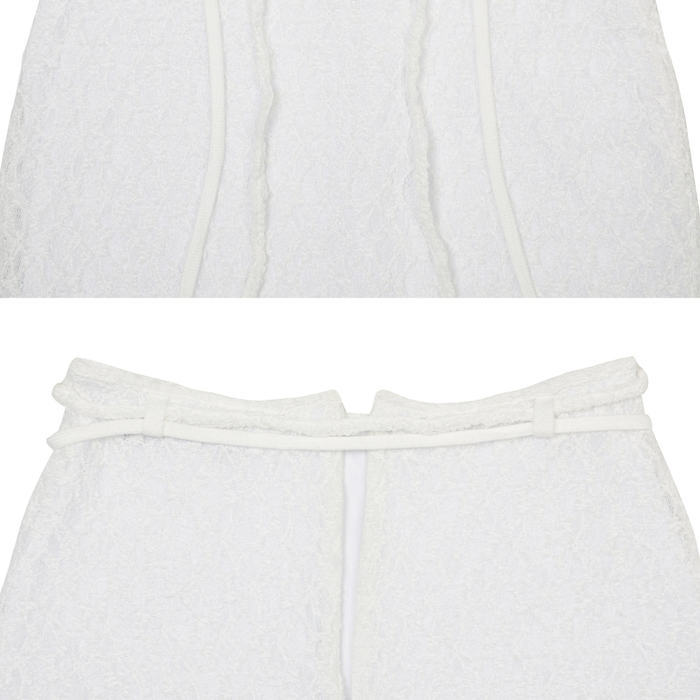 
                      
                        PAIN OR PLEASURE CLAIRE SKIRT WHITE
                      
                    