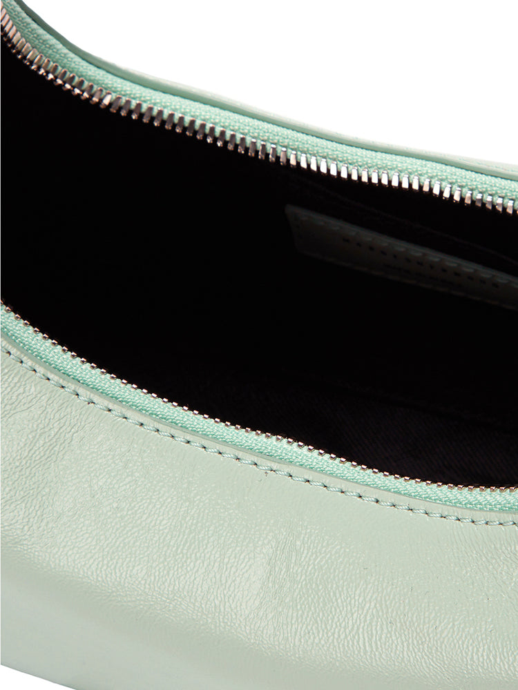 
                  
                    MARGESHERWOOD HOBO SHOULDER_mint glossy plain
                  
                