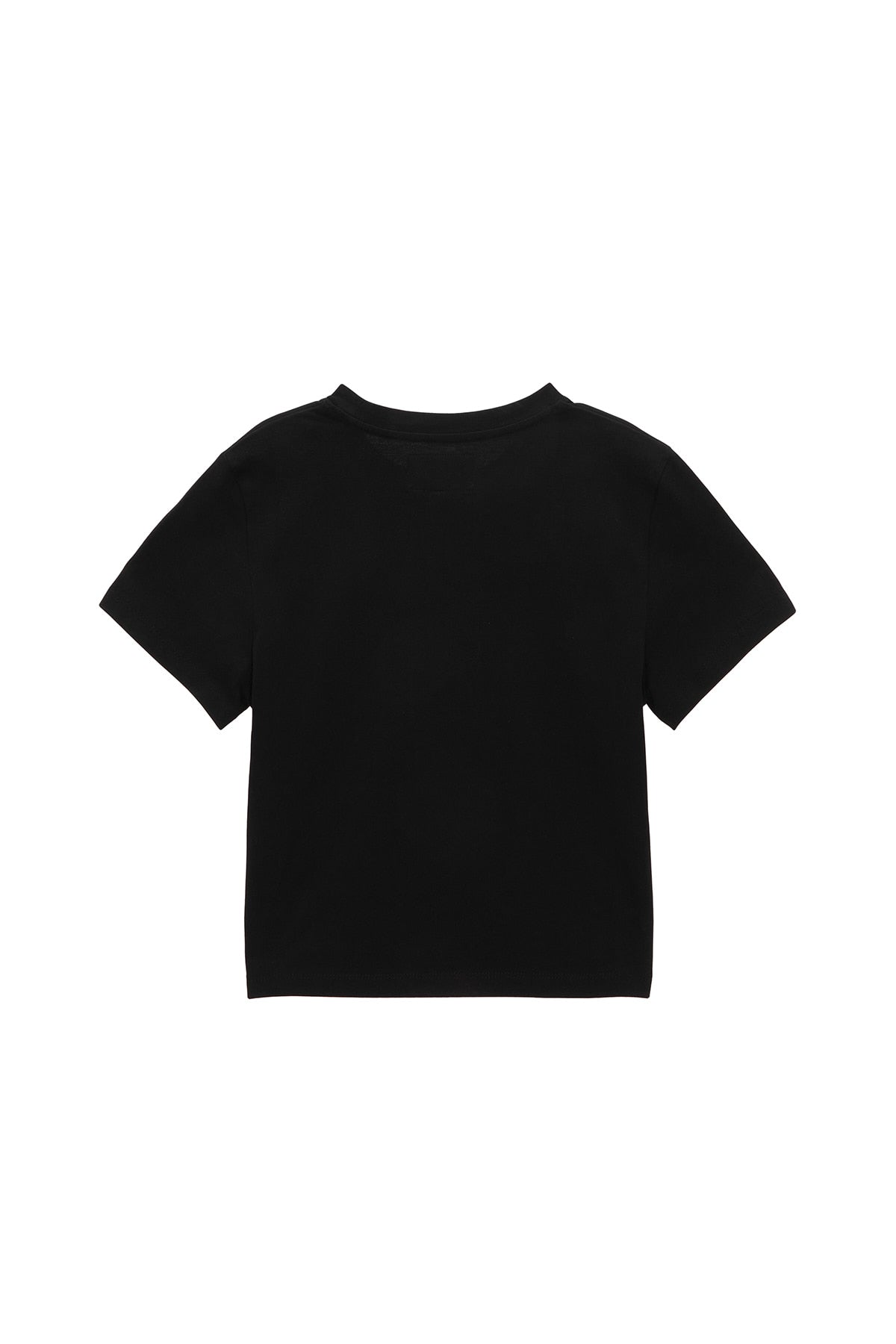 MATIN KIM THIN TYPO TOP IN BLACK