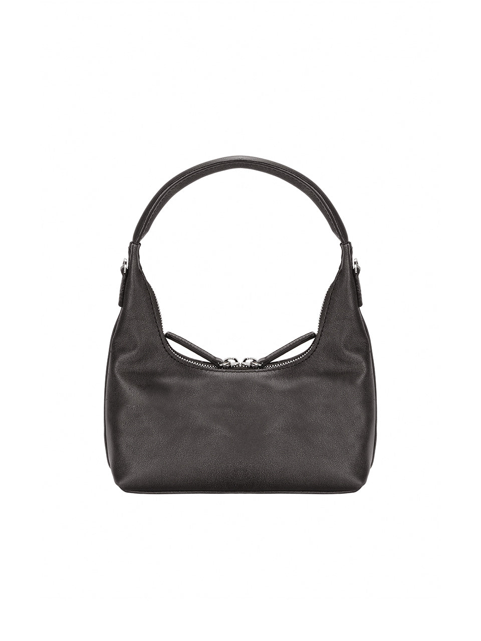 MARGESHERWOOD HOBO MINI+STRAP_washed black two-tone brushed