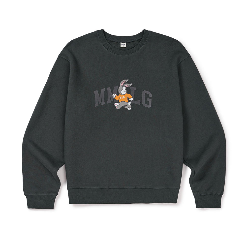 MMLG RUNNING MELGE SWEAT (SQUID BLACK)