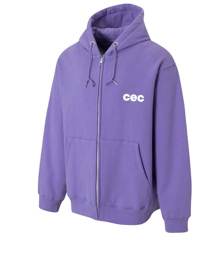 CEC ZIP-UP HOODIE PURPLE