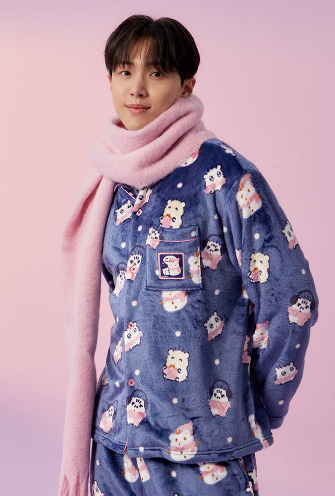 
                  
                    SPAO x Cursed_Hamham Sleeping Pajamas NAVY
                  
                