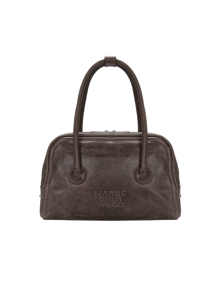 MARGESHERWOOD SOFT TOTE_washed brown pull-up