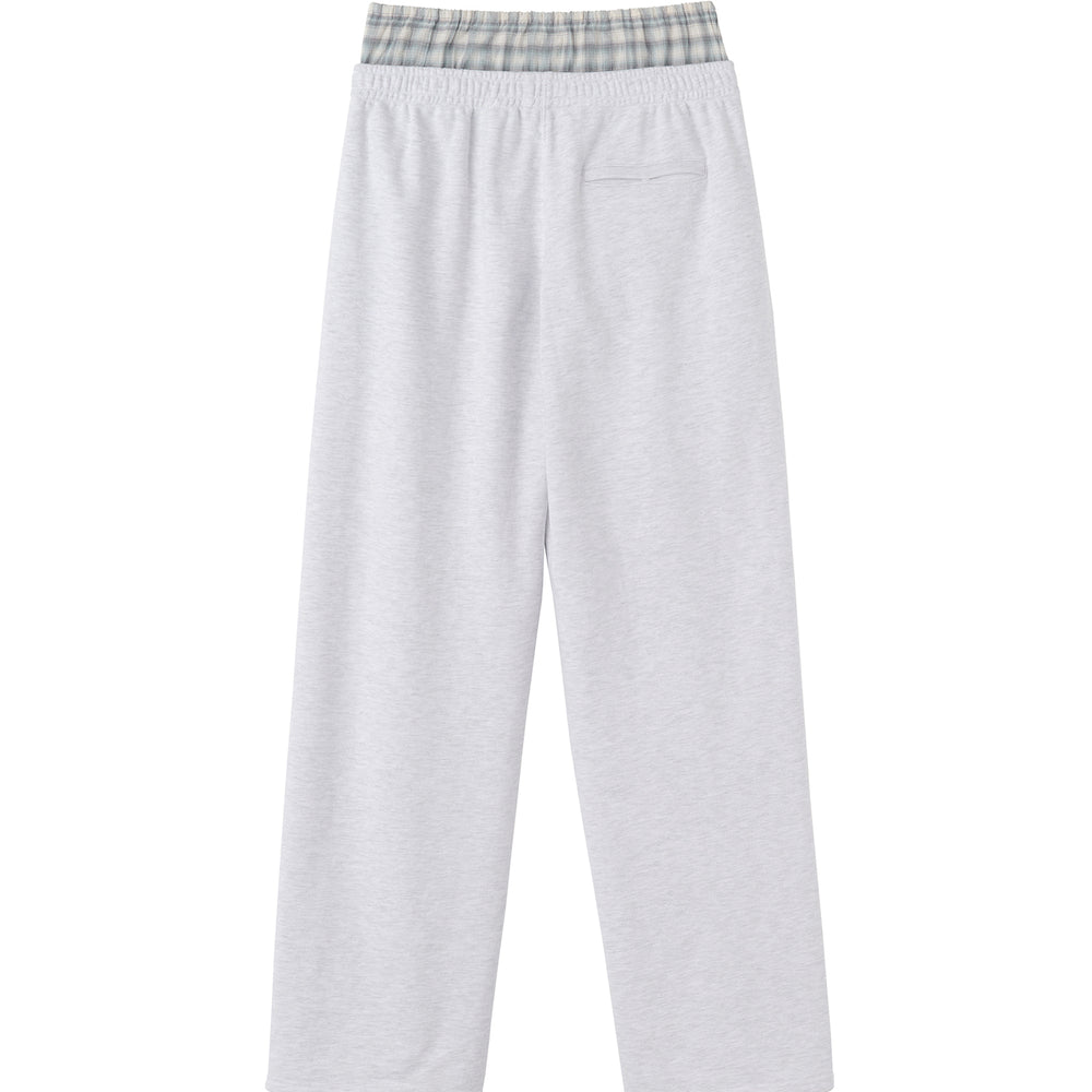 
                      
                        SCULPTOR Boxer Layered Sweatpants White Melange
                      
                    