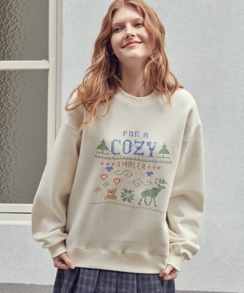 AMBLER Cozy day Overfit Sweatshirt