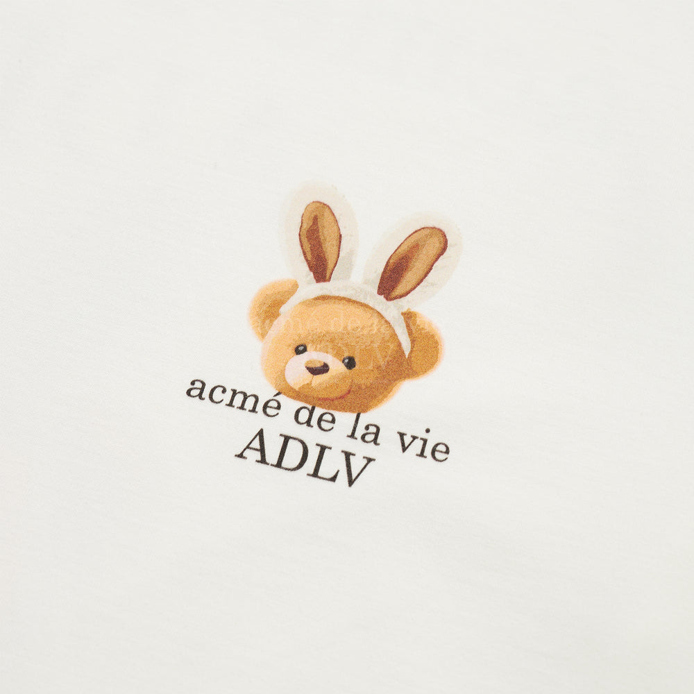 
                  
                    ADLV RABBIT BEAR DOLL LOGO SHORT SLEEVE T-SHIRT CREAM
                  
                