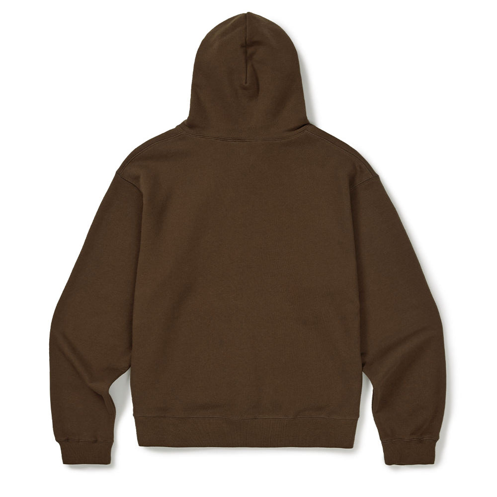 MMLG MM APLIQUE HOODIE (AMBER BROWN)