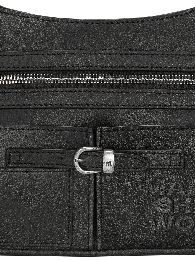 
                  
                    MARGESHERWOOD FLAT POCKET SHOULDER_washed black two-tone brushed
                  
                