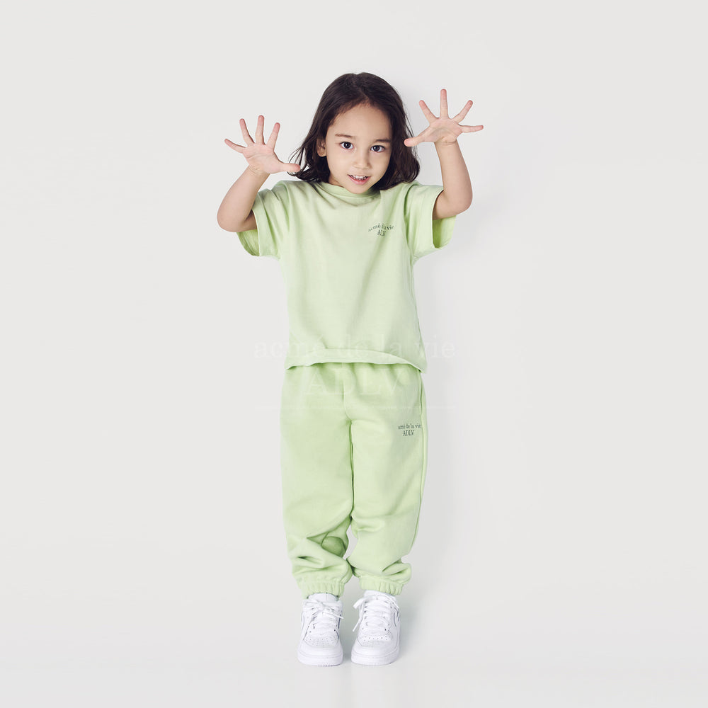 KIDS BASIC LOGO PANTS