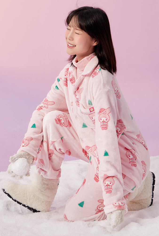 SPAO x SANRIO My Melody Sleeping Pajamas PINK