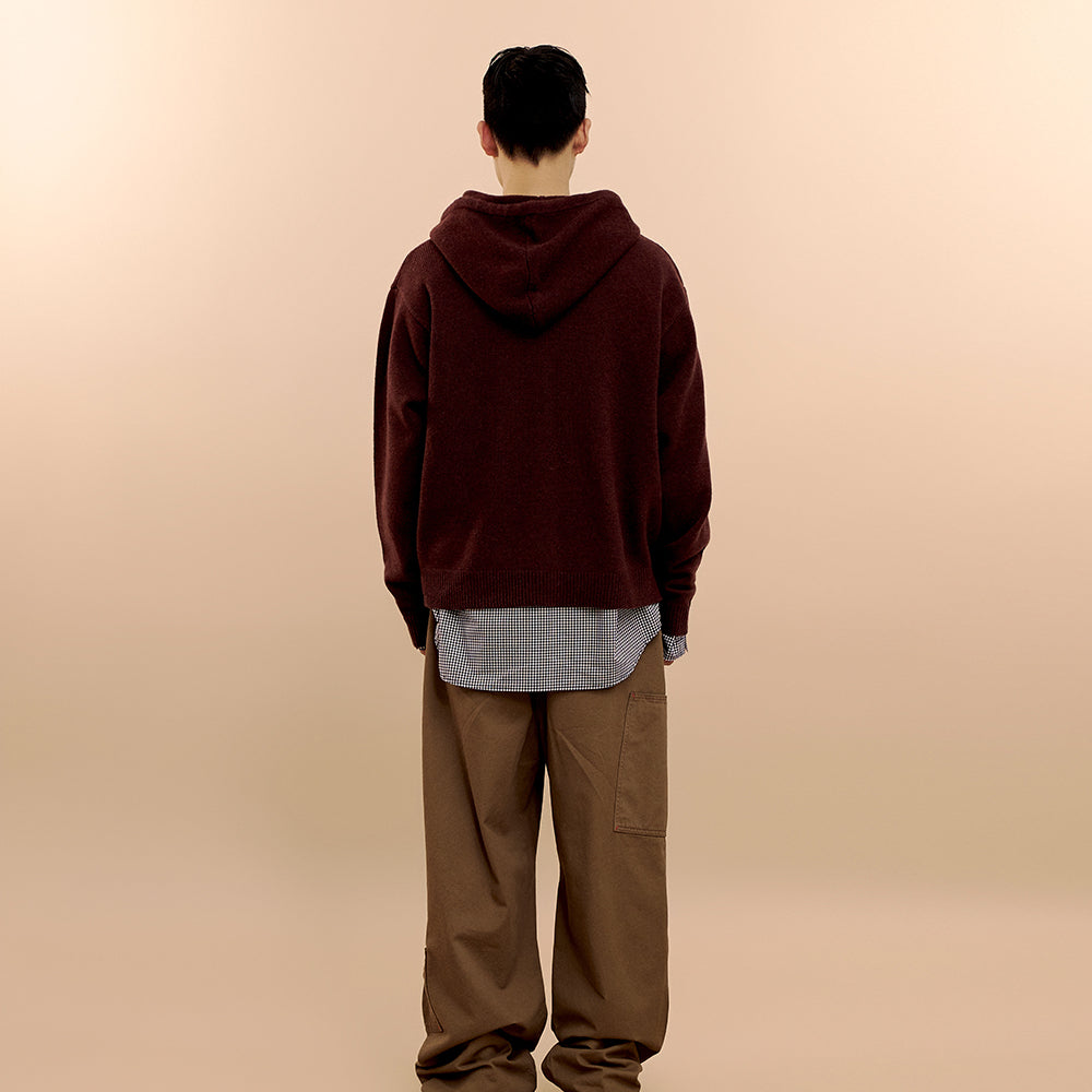 
                  
                    MMLG WAVY LOGO HOOD KNIT (BROWN)
                  
                