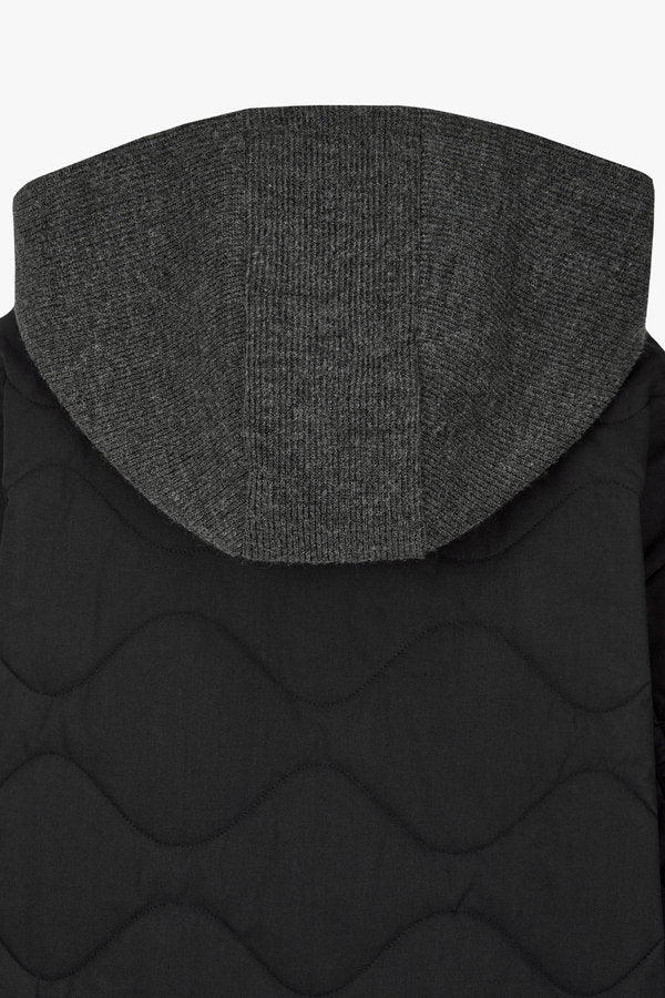 
                  
                    STUDIO TOMBOY Detachable Hood Quilted Jumper
                  
                