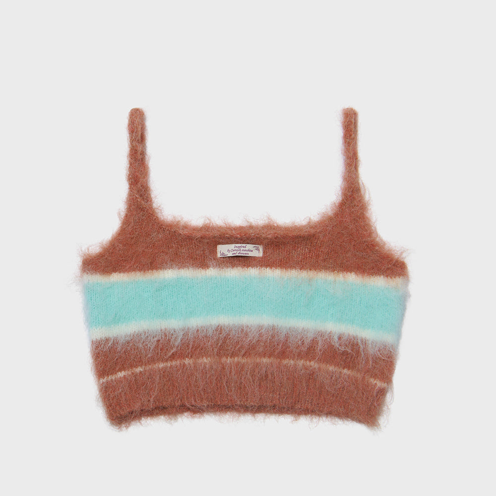 
                  
                    ROCKFISH STRIPE SHAGGY KNIT BUSTIER
                  
                