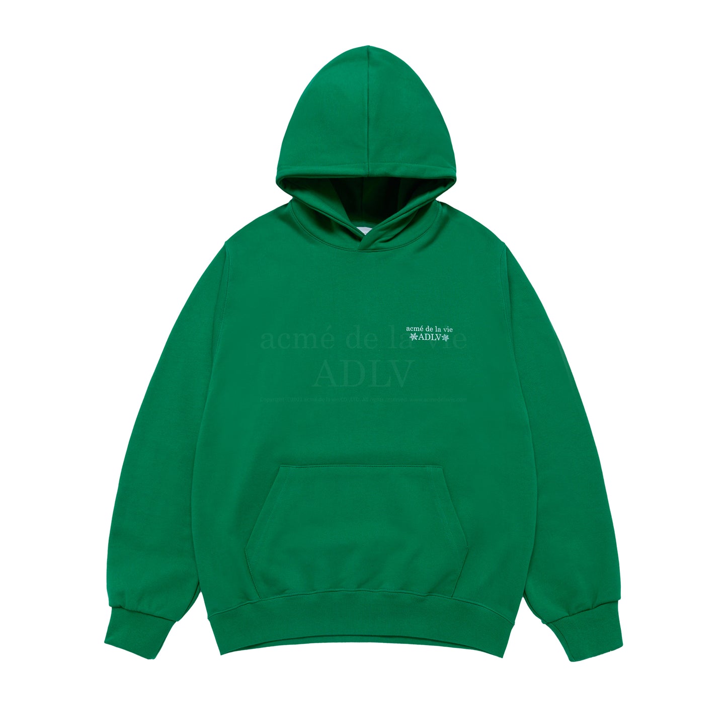 ADLV SNOW BEAR HOODIE GREEN