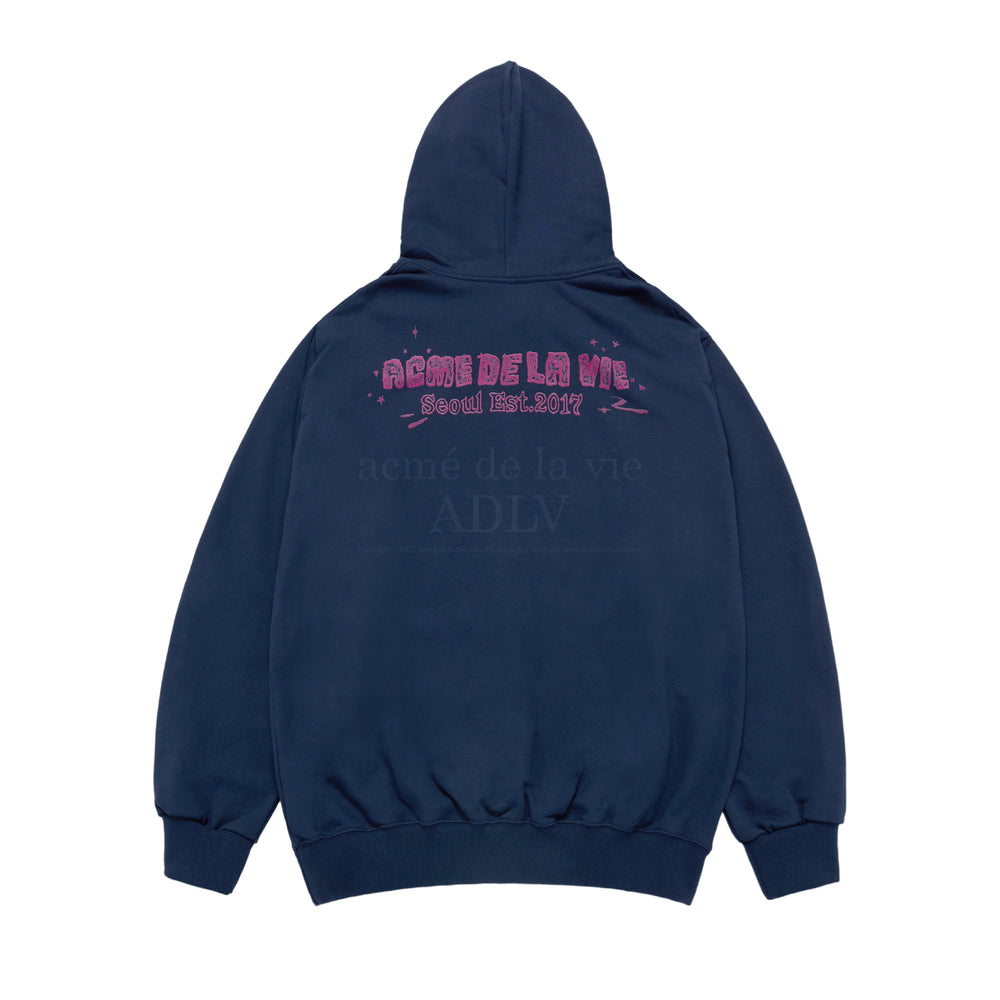 
                  
                    ADLV HAND SKETCH BEAR HOODIE NAVY
                  
                