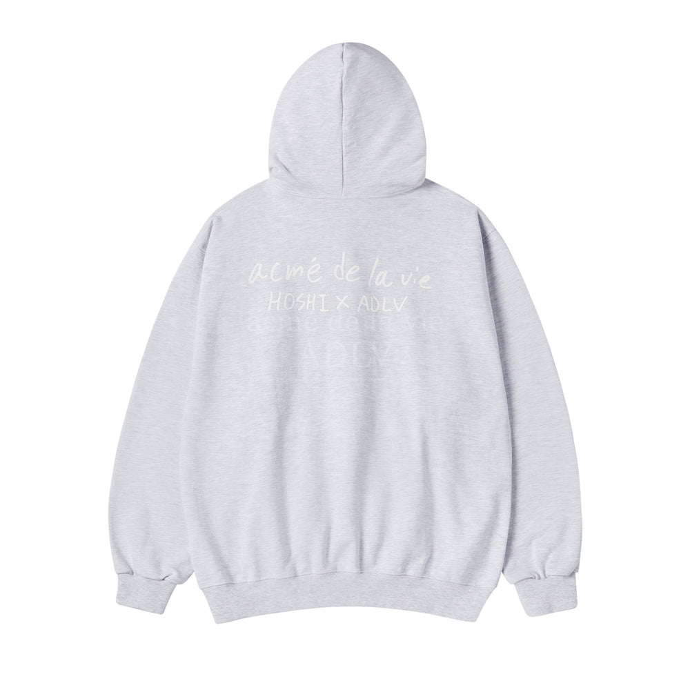 
                  
                    HOSHI X ADLV WAPPEN HOODIE MELANGE
                  
                