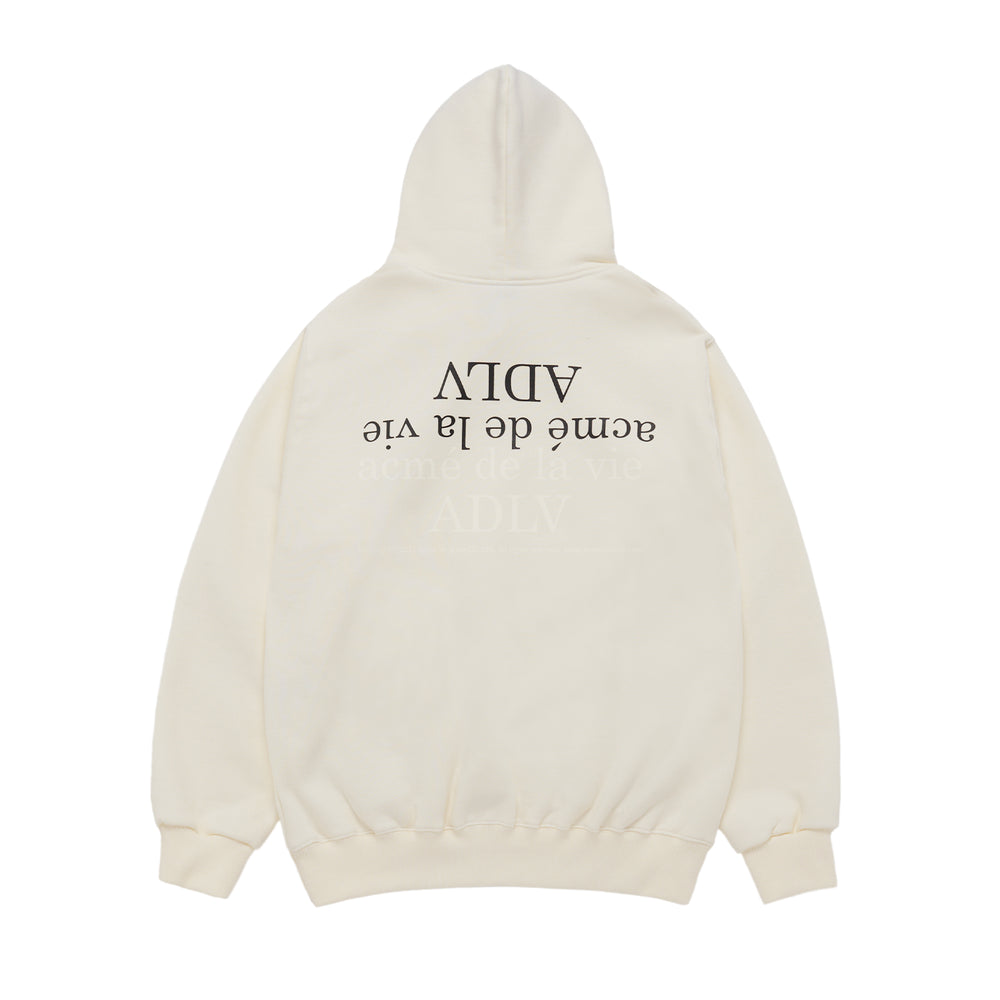 
                  
                    ADLV UPSIDE DOWN LOGO NAPPING ZURRY HOODIE IVORY
                  
                