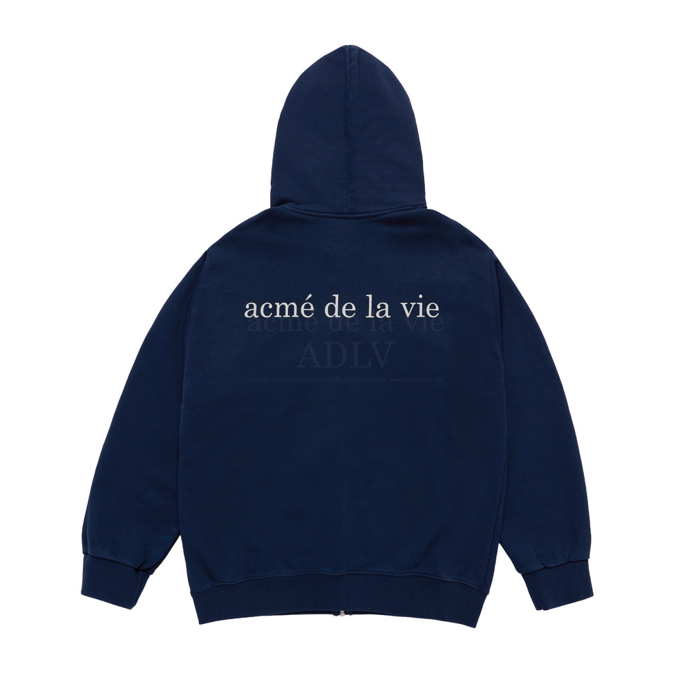 
                  
                    ADLV BASIC BIO WASHING HOODIE ZIP UP NAVY
                  
                