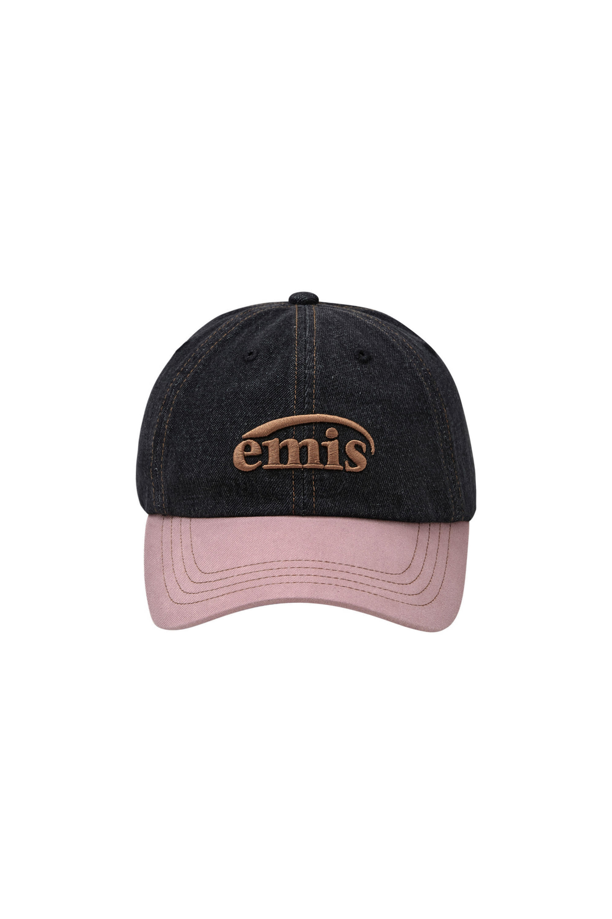 IN STOCK】EMIS WASHED DENIM BALL CAP-GRAY/PINK – SeoulSeoul