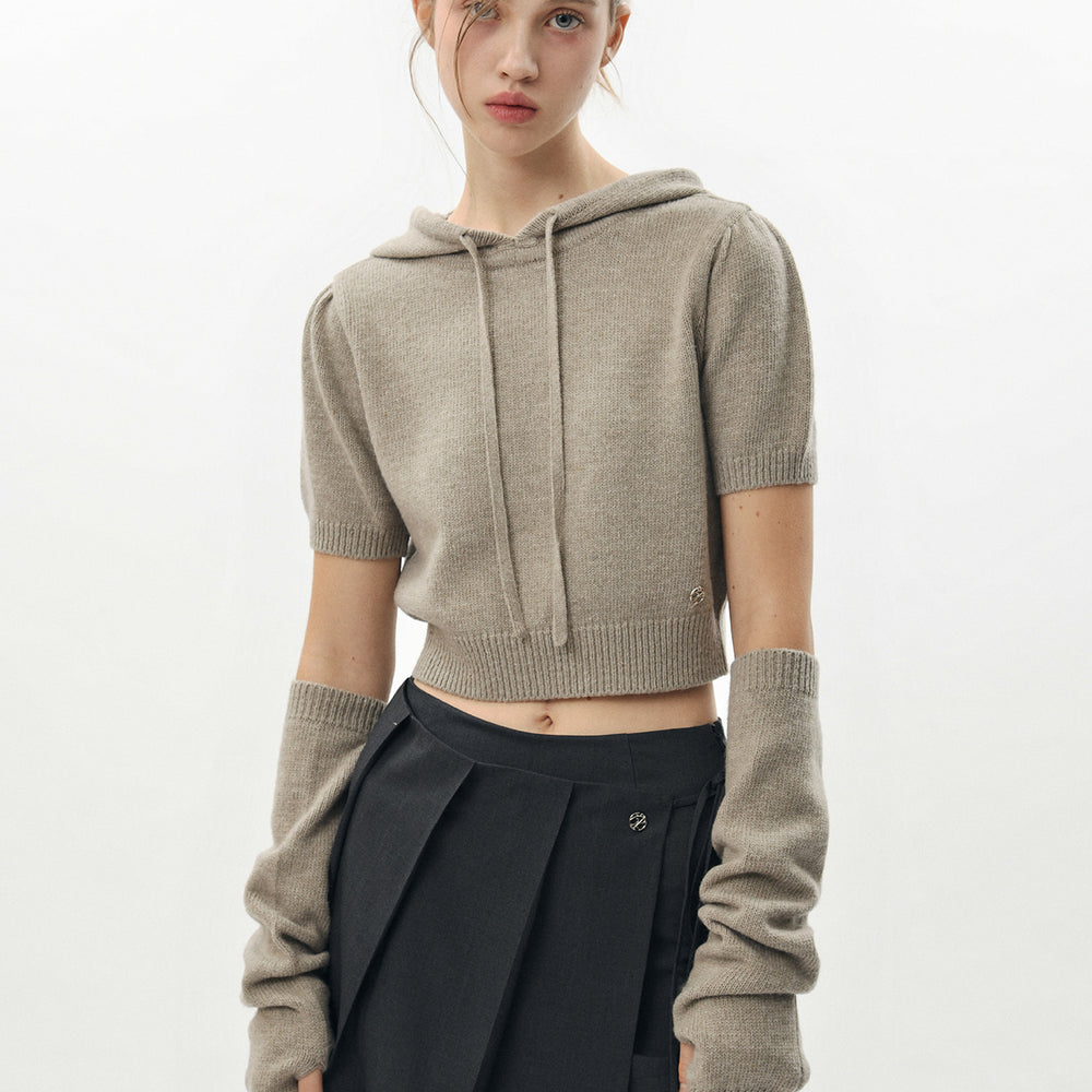 
                      
                        PAIN OR PLEASURE AMY HOODIE KNIT BEIGE
                      
                    