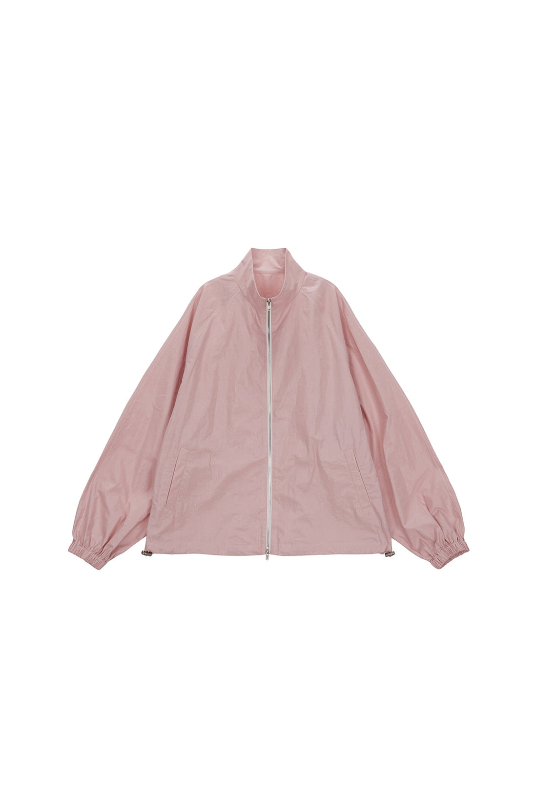 MATIN KIM LOGO COATING JUMPER IN PINK