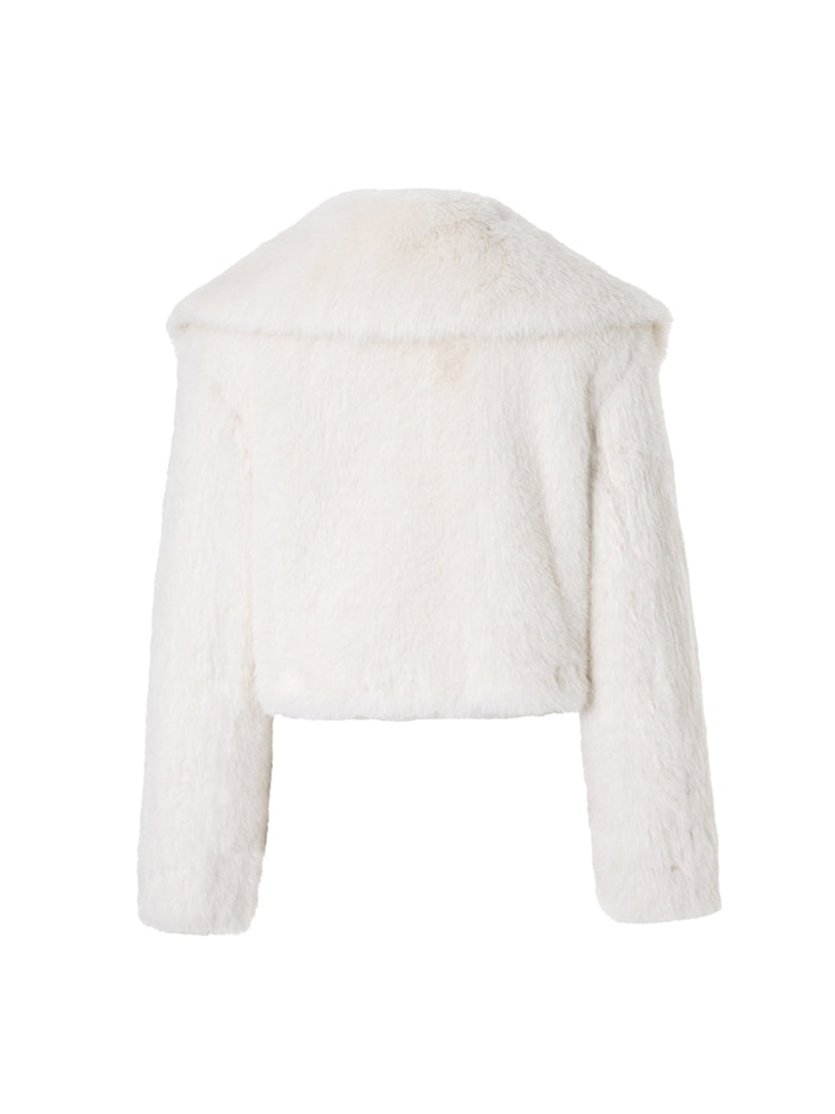 
                  
                    Bebe Sailor Fur Jacket IVORY
                  
                