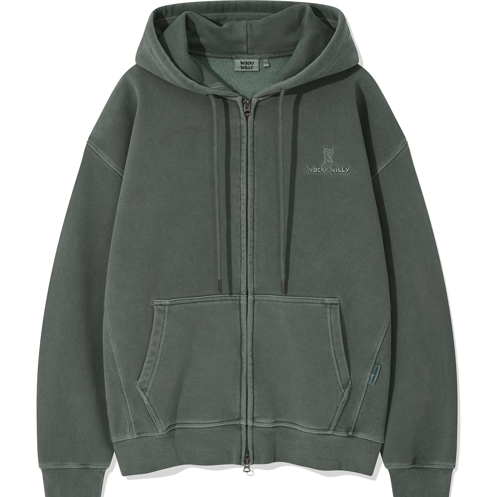 Pigment Hoodie Green