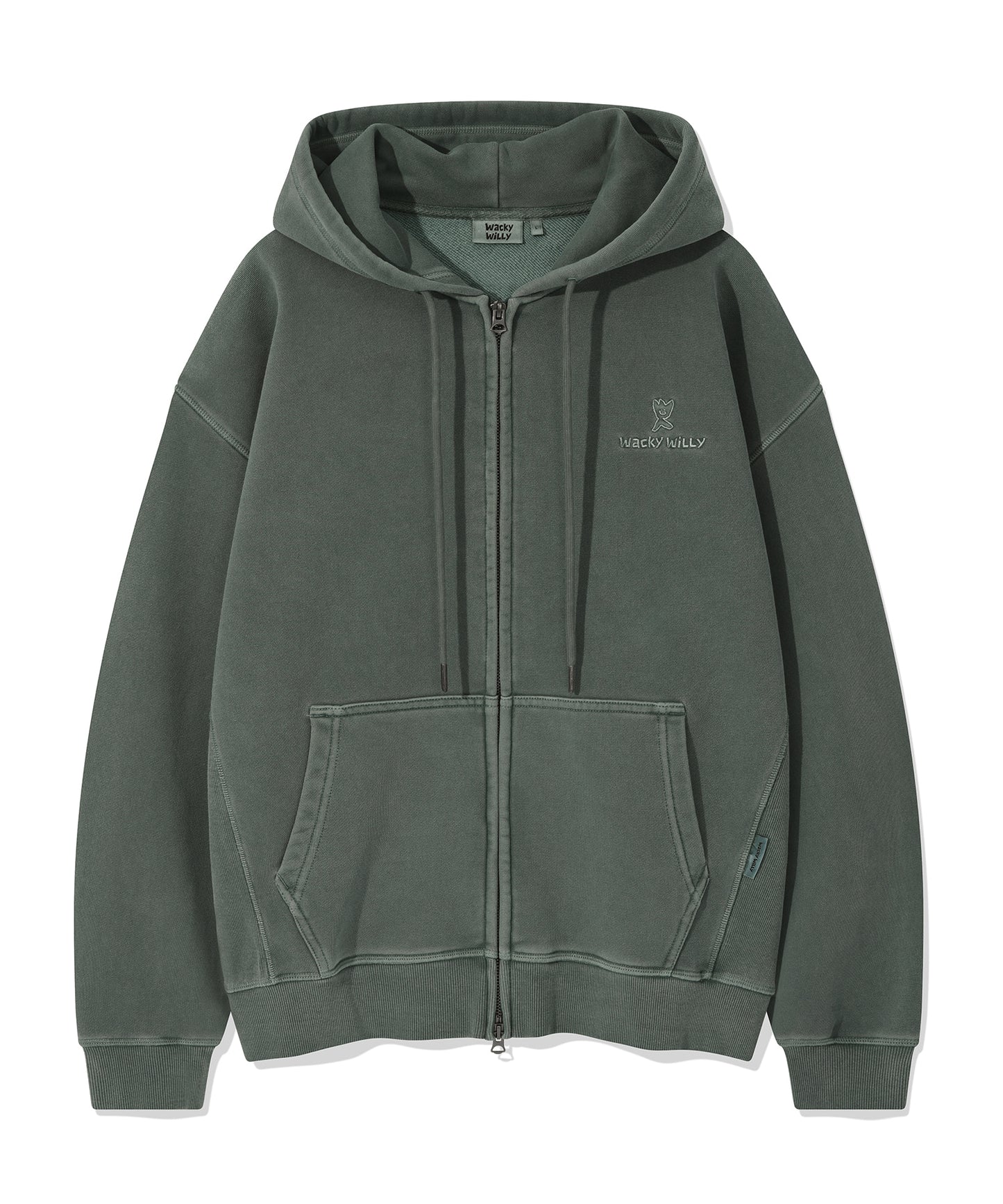 Pigment Hoodie Green