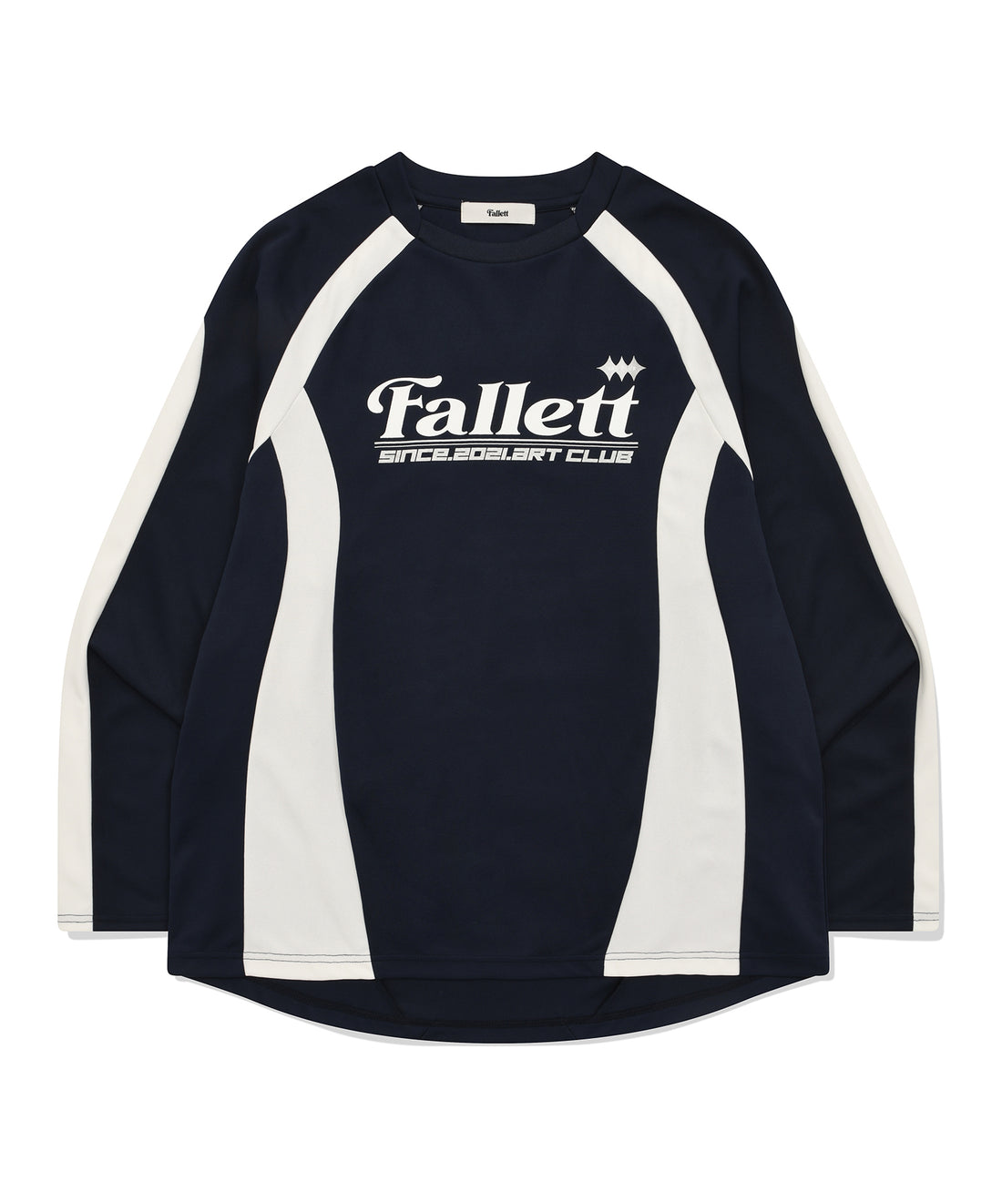 FALLETT Sports Club Football Jersey Long Sleeve Navy