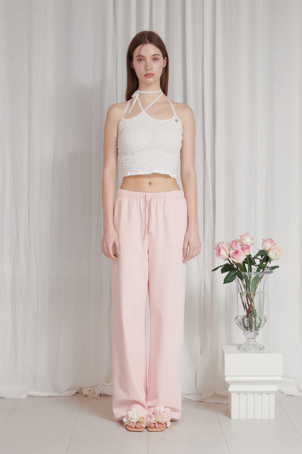 PAIN OR PLEASURE ROSE SWEATPANTS PINK