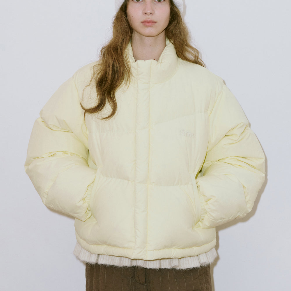 Sinoon Puffer Jacket (Pale Yellow)