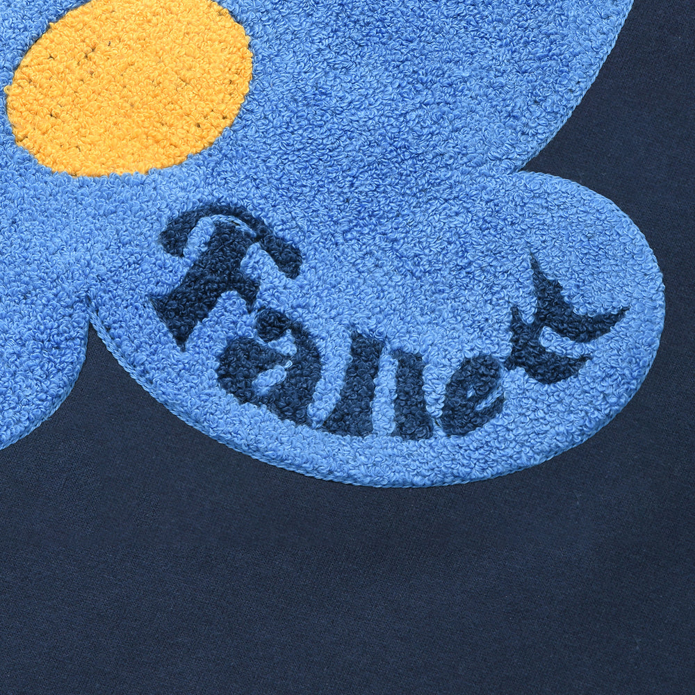 
                  
                    FALLETT Boucle Flower Sweatshirt Navy
                  
                