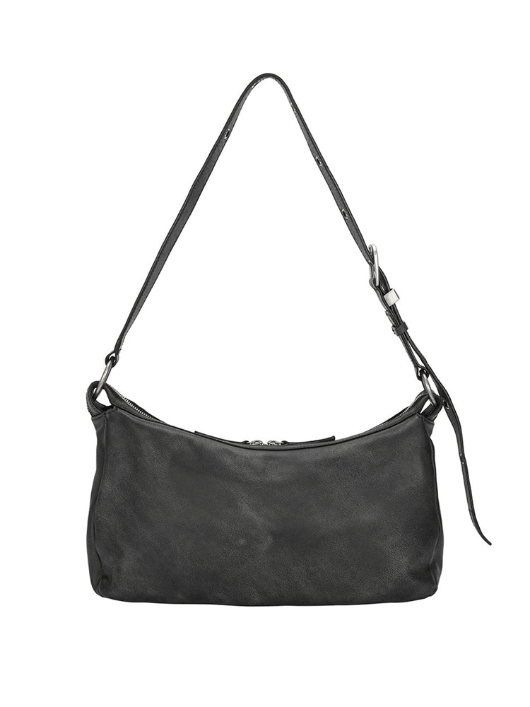 
                  
                    MARGESHERWOOD OUTPOCKET HOBO_washed black two-tone brushed
                  
                