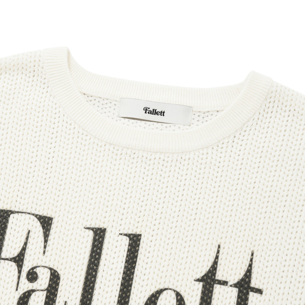 
                  
                    FALLETT Deuce Nero Long Sleeve Knit Ivory
                  
                