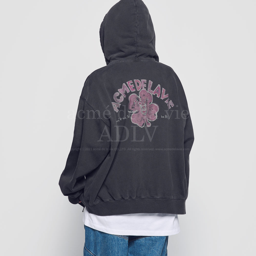 
                  
                    BELLY GOM X ADLV CLOVER BELLY PIGMENT HOODIE ZIP UP CHARCOAL
                  
                