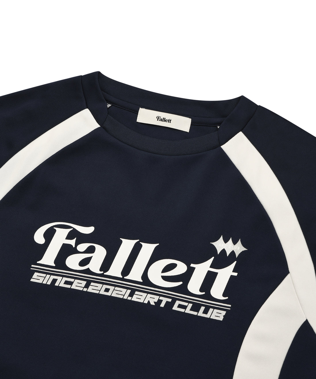 FALLETT Sports Club Football Jersey Long Sleeve Navy