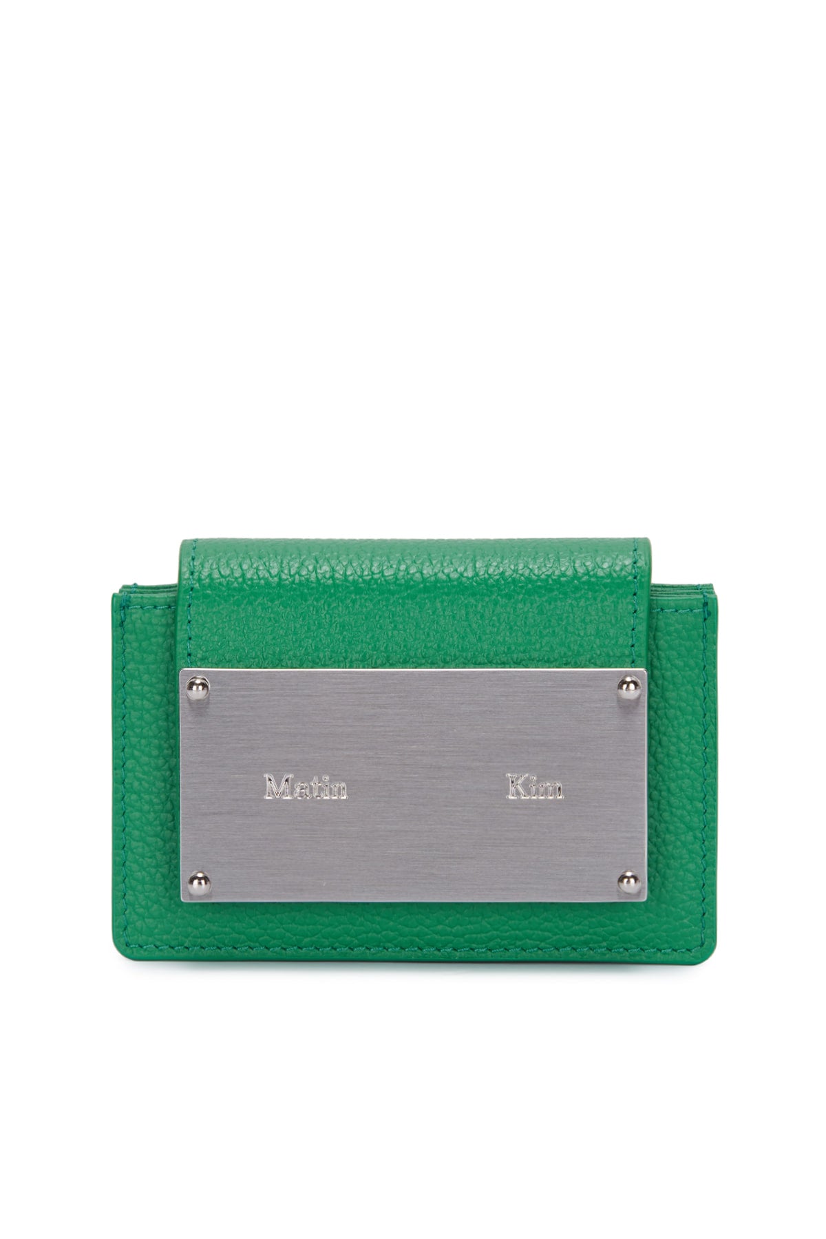 MATIN KIM ACCORDION WALLET IN GREEN