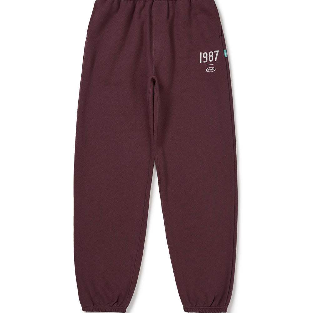 MMLG 19MG SWEAT PANTS (PLUM)