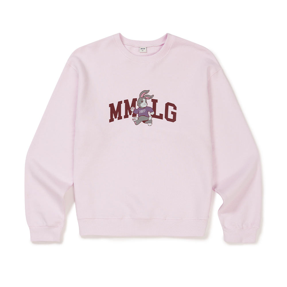 MMLG RUNNING MELGE SWEAT (POWDER PINK)